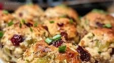 Cranberry & Turkey Stuffing Balls