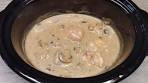 Cream of Mushroom with Chicken Crockpot Recipe