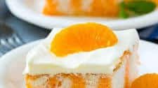 Creamsicle Orange Poke Cake