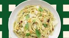 Creamy avocado pasta