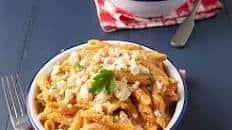 Creamy Buffalo Chicken Pasta