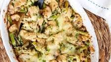 Creamy Chicken Bake Recipe with Asparagus