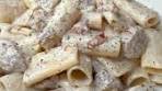 Creamy Garlic Sausage and bacon Pasta . ⬇️ Recipe below ...
