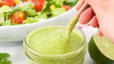 Creamy Lime Avocado Dressing