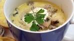 Creamy Mushroom Bacon Soup with Oven Roasted ...