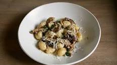 Creamy Mushroom Gnocchi with Porcini and Truffle