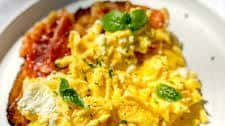 Creamy Ricotta Scrambled Eggs