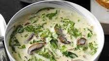 Creamy Spinach Mushroom Soup