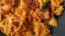 Creamy Sun Dried Tomato Pasta