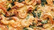 Creamy Tuscan Garlic Shrimp