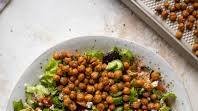 Crispy Chickpea Chopped Salad