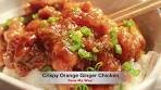 Crispy Orange Ginger Chicken