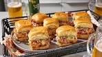 Crispy Sausage Sliders with Buffalo Chicken Sausage