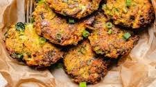 Crispy Zucchini Fritters with Carrots