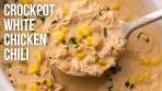 Crockpot White Chicken Chili l The Recipe Rebel