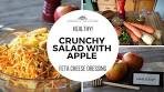 CRUNCHY SALAD WITH APPLE | Carrots, parsnip & walnuts ...
