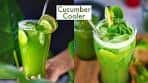 Cucumber Mint Cooler Recipe (ASMR) - Cucumber Cooler ...