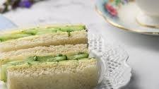 Cucumber Tea Sandwiches with Chive Butter