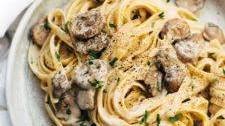 Date Night Mushroom Fettuccine