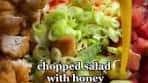 Delicious Chopped Salad with Honey Mustard Dressing Recipe