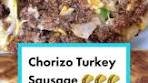 Delicious Chorizo Turkey Sausage Taco Recipe