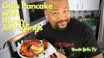 DELICIOUS GRITS PANCAKES WITH HONEY JERK ...