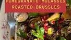 Delicious Pomegranate Molasses Roasted Brussels Sprouts ...