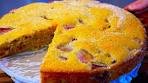 Delicious Rhubarb Cake: Flavorful Classic Sponge Cake w ...