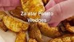 Delicious Za'atar Potato Wedges Recipe