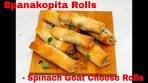 Deliciously Crispy Goat Cheese Spinach Phyllo Rolls - Try ...