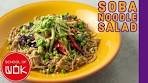Deliciously Spicy Peanut Soba Noodles Recipe!