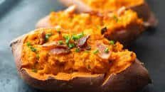 Double Baked Sweet Potatoes