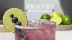 Drink the Rainbow 💜blueberry margarita💜 (yes, the inside of a ...