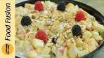 Easy and Quick Cream Fruit Chaat Recipe - Food Fusion