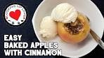 Easy Baked Apples Recipe With Cinnamon and Brown Sugar ...