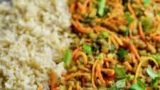 Easy Basil Lentil Stir Fry