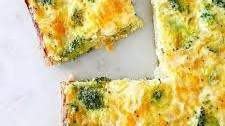 Easy Broccoli and Cheese Egg Bake