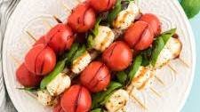 Easy Caprese Salad Skewers