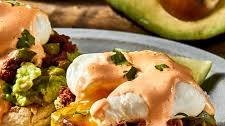 Easy Chorizo Eggs Benedict