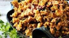Easy Cornbread Chorizo Stuffing with Dressing with Jalapeno