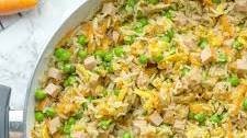 Easy Fried Rice - A Quick Recipe to Use Up Leftovers!