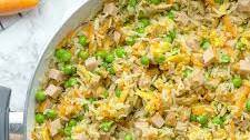Easy Fried Rice - A Quick Recipe to Use Up Leftovers!