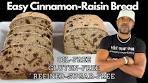 EASY Gluten-Free Cinnamon Raisin Bread I Refined-Sugar ...