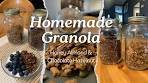 Easy Homemade Granola (Almond Honey Granola & ...