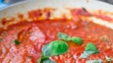 Easy Homemade Spaghetti Sauce Recipe