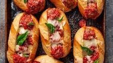 Easy Italian Meatball Sub Sandwiches