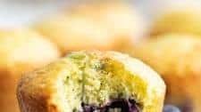 Easy Lemon Blueberry Muffins