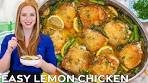 Easy, One-Pan Garlic, Dill & Lemon Chicken Dinner with ...