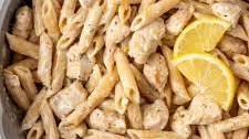 Easy One Pot Creamy Lemon Chicken Pasta