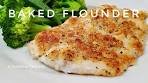Easy OVEN BAKED FISH RECIPE | FLOUNDER ...
